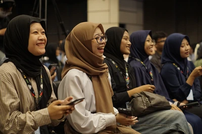 Participants at GDG Bandung event